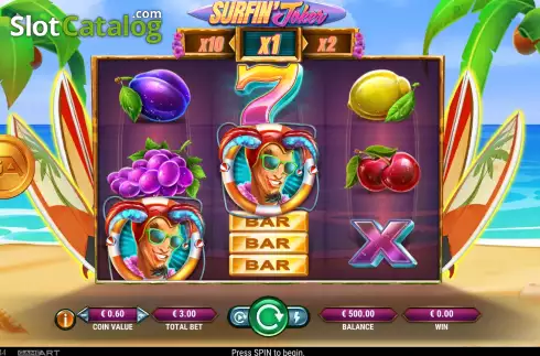 Скрин2. Surfin' Joker - Dice слот