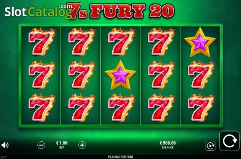 Скрин2. 7s Fury 20 слот