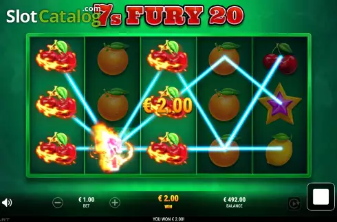 Скрин3. 7s Fury 20 слот