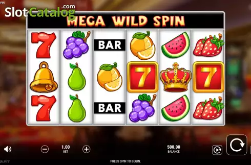 Скрин2. Mega Wild Spin слот