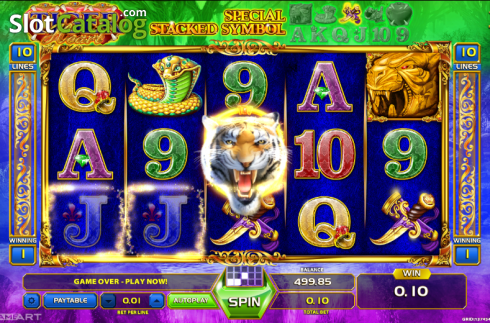 Скрин4. Tiger Heart слот