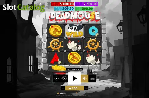 Скрин2. Dead Mouse Adventures слот