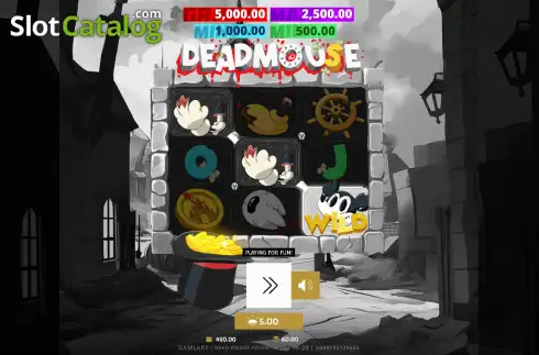 Скрин3. Dead Mouse Adventures слот
