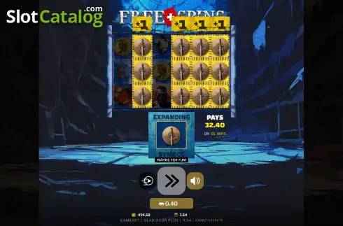 Скрин2. Gladiator+ (GameArt) слот