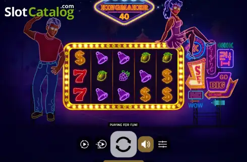 Скрин2. Vegas Kingmaker 40 слот