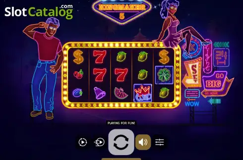 Скрин2. Vegas Kingmaker 5 слот