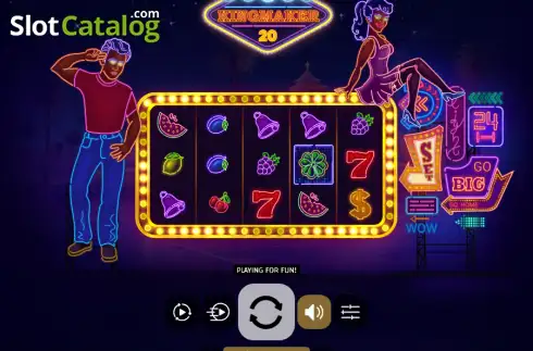 Скрин2. Vegas Kingmaker 20 слот