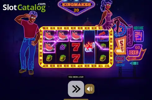 Скрин3. Vegas Kingmaker 20 слот