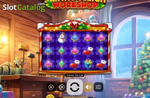 Скрин2. Santa's Sleigh Workshop слот