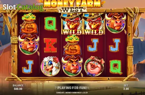 Скрин2. Money Farm West слот