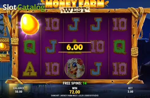Скрин3. Money Farm West слот