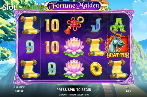 Скрин2. Fortune Maiden слот