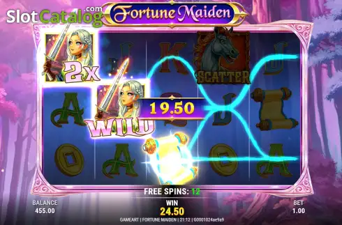 Скрин3. Fortune Maiden слот