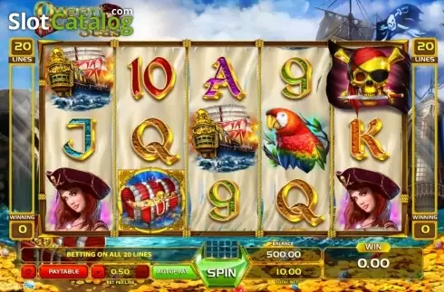 Скрин5. Queen Of The Seas слот