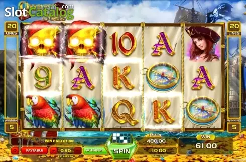 Скрин8. Queen Of The Seas слот