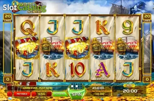 Скрин9. Queen Of The Seas слот