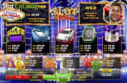 Скрин2. Slot Of Money слот