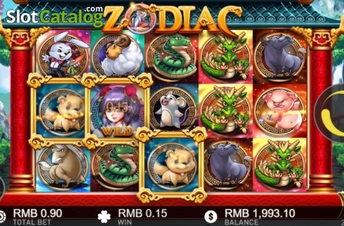 Скрин4. Zodiac (GamePlay) слот