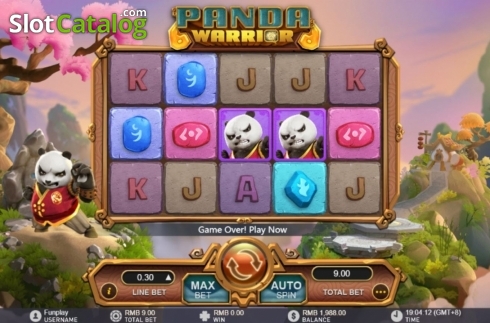 Скрин2. Panda Warrior (GamePlay) слот