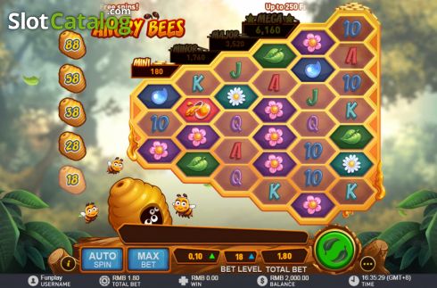 Скрин2. Angry Bees слот