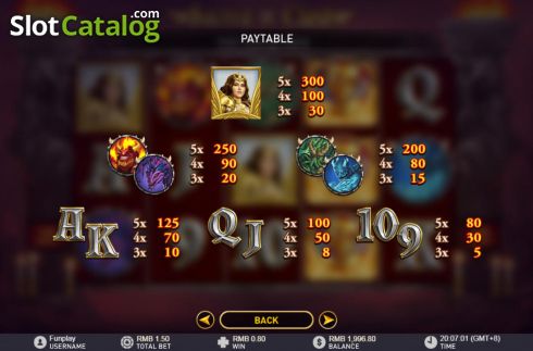 Скрин6. Sacred Clash слот