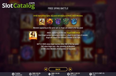 Скрин9. Sacred Clash слот