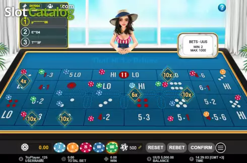 Скрин3. Thai Hilo Deluxe (GamePlay) слот