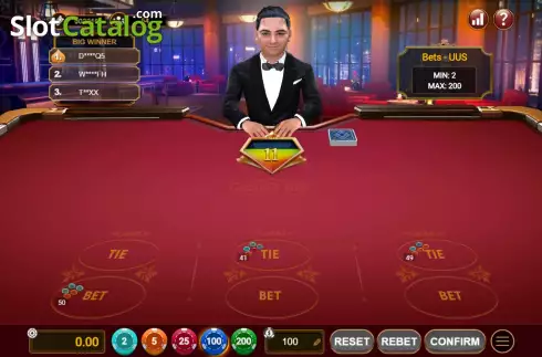 Скрин2. Casino War (GamePlay) слот