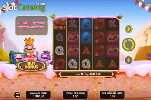 Скрин3. Royal Nom Nom слот