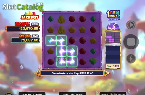 Скрин3. Gem Links: Cluster Win слот