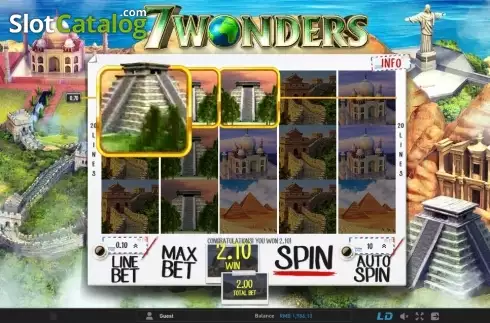 Скрин4. 7 Wonders слот