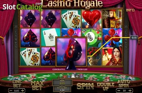 Скрин5. Casino Royale (GamePlay) слот