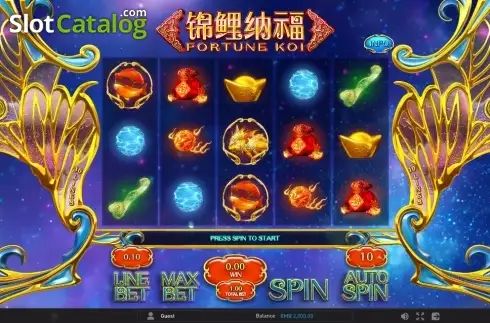 Скрин2. Fortune Koi (GamePlay) слот