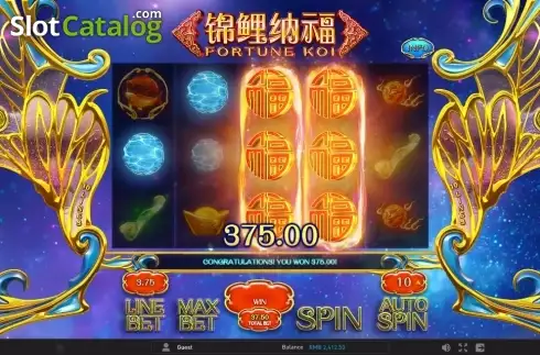 Скрин7. Fortune Koi (GamePlay) слот