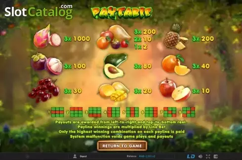 Скрин5. Fruitilicious (GamePlay) слот