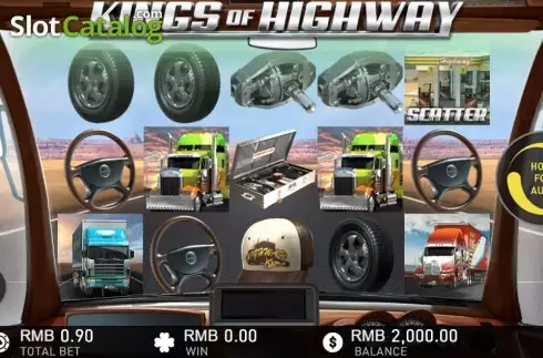 Скрин2. Kings of Highway слот