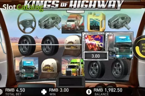 Скрин5. Kings of Highway слот