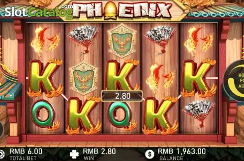 Скрин7. Phoenix (GamePlay) слот