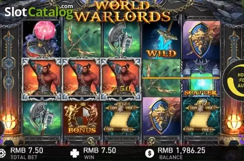 Скрин3. World of Warlords слот
