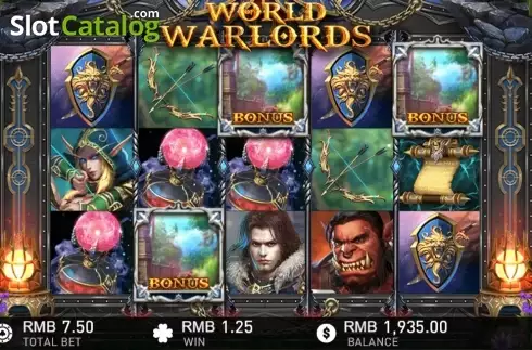 Скрин5. World of Warlords слот