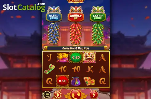 Скрин2. Fortune 3 Lions слот