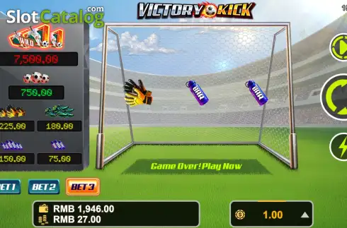 Скрин2. Victory Kick слот