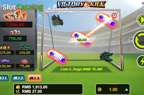 Скрин3. Victory Kick слот