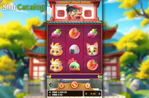Скрин2. Momotaro Lucky Reels слот