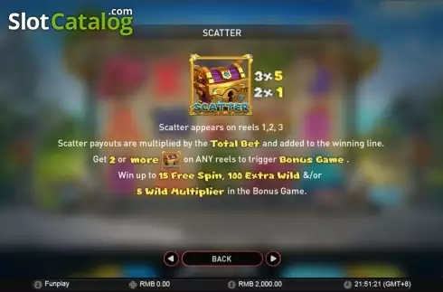 Скрин5. Monsters Cash слот