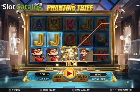 Скрин3. Phantom Thief (GamePlay	) слот