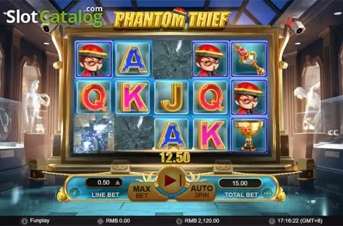 Скрин4. Phantom Thief (GamePlay	) слот