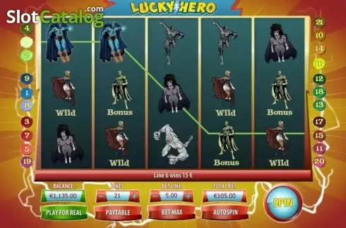 Скрин3. Lucky Hero слот