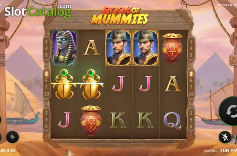 Скрин3. Book of Mummies слот