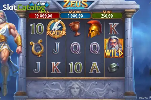 Скрин2. Zeus: Divine Riches слот